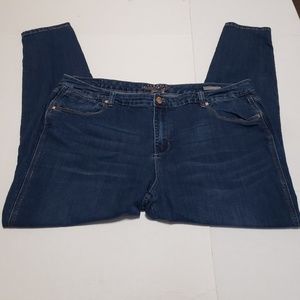 Seven 7 Melissa McCarthy Womens 26 Dark Wash Jean